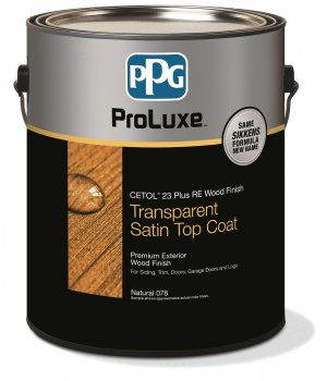PPG Cetol 23 Plus - Exterior Wood Stain Fence Finish - 1 Gallon, Translucent - 005 Natural Oak