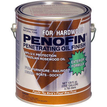 Penofin Rosewood Oil Finish - Hardwood Formula, 1 Gallon - Clear - Click Image to Close