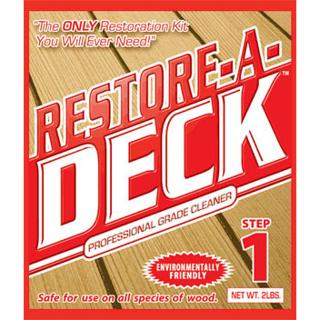 Restore A Deck Cleaner - Wood Restoration - Professional Grade - Click Image to Close