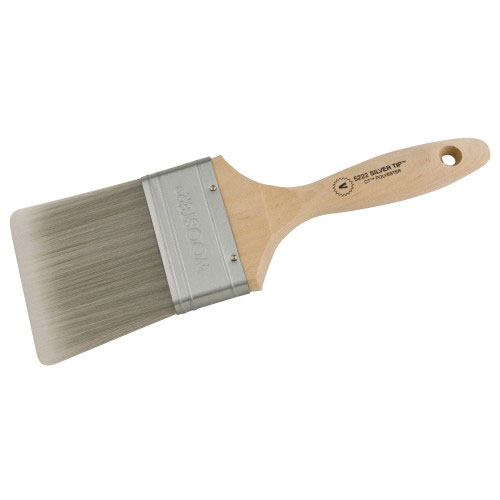 Wooster 5222 SILVER TIP® VARNISH STYLE Brush - 3" (Case of 6) - Click Image to Close