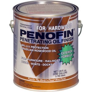Penofin Rosewood Oil Finish - Hardwood Formula, 1 Gallon - Clear