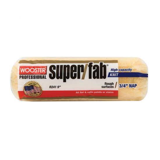 Wooster SUPER/FAB® 9" Roller Cover 3/4" Nap - Case of 12 - Click Image to Close