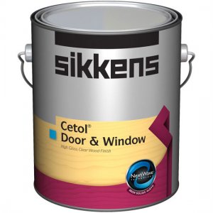 Sikkens Cetol Door & Window - Exterior Wood Finish - 1 Quart, Satin - 078 Natural