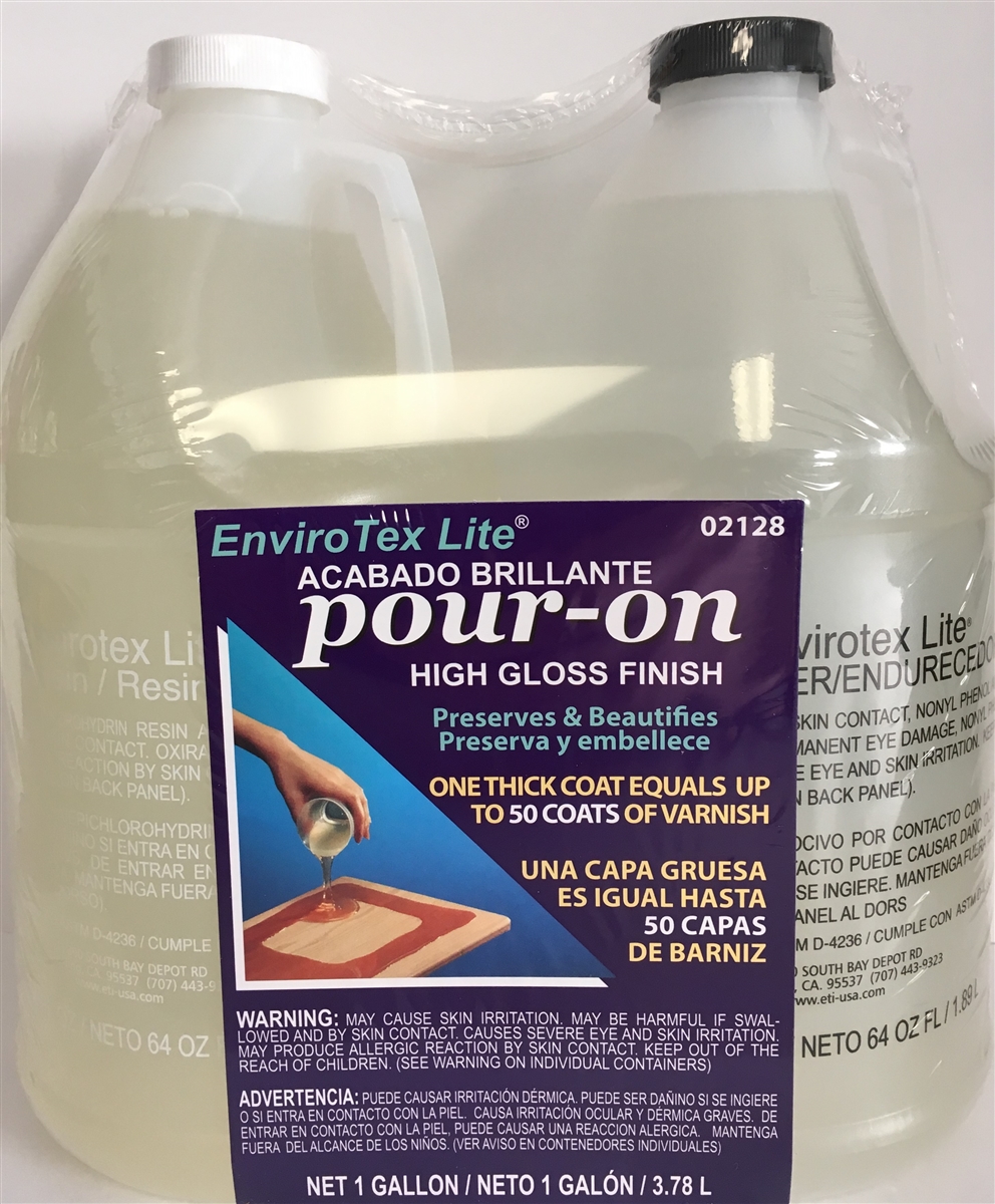 Envirotex Lite Pour-On High Gloss Finish 32 oz. Kit