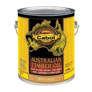 Cabot Australian Timber Oil - 3400 - Translucent, 1 Gallon - Mahogany Flame - Click Image to Close