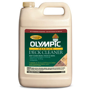 Olympic Premium Deck Cleaner - Wood Restoration - Phosphate Free - 1 Gallon - Click Image to Close
