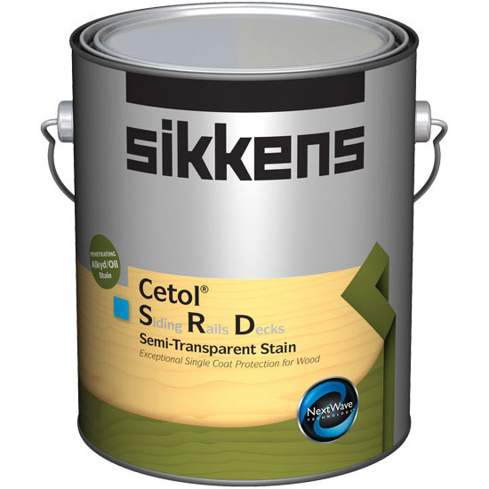 PPG Cetol SRD - Exterior Wood Stain, 1 Gallon, Matte Semi-Transparent - 30 Color Options