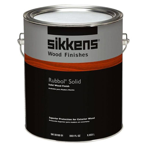 Sikkens Rubbol Solid - Exterior Wood Stain Deck Finish - Low Luster - Light Base Colors